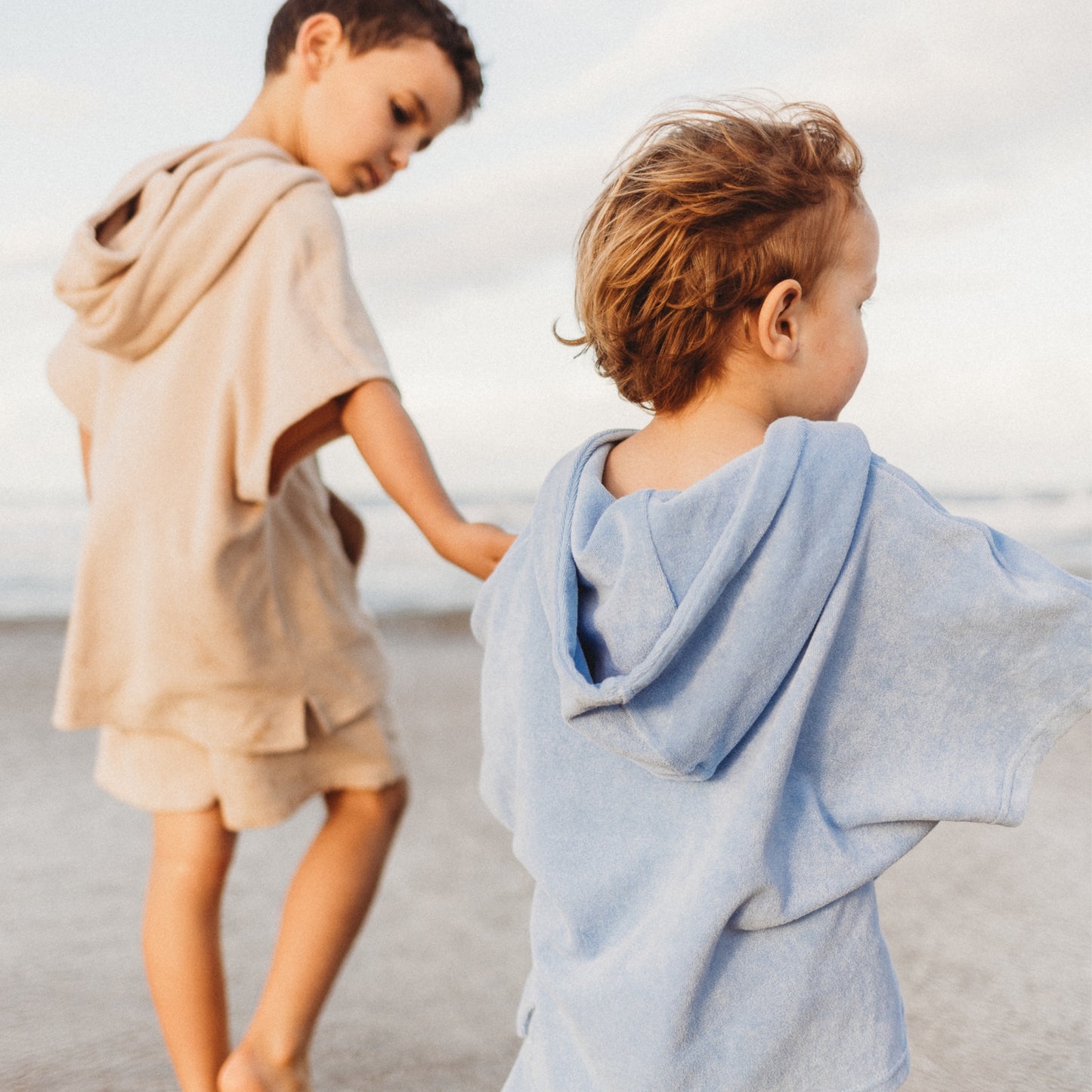 Terry Towel Rugii - Hooded Towel and Short set