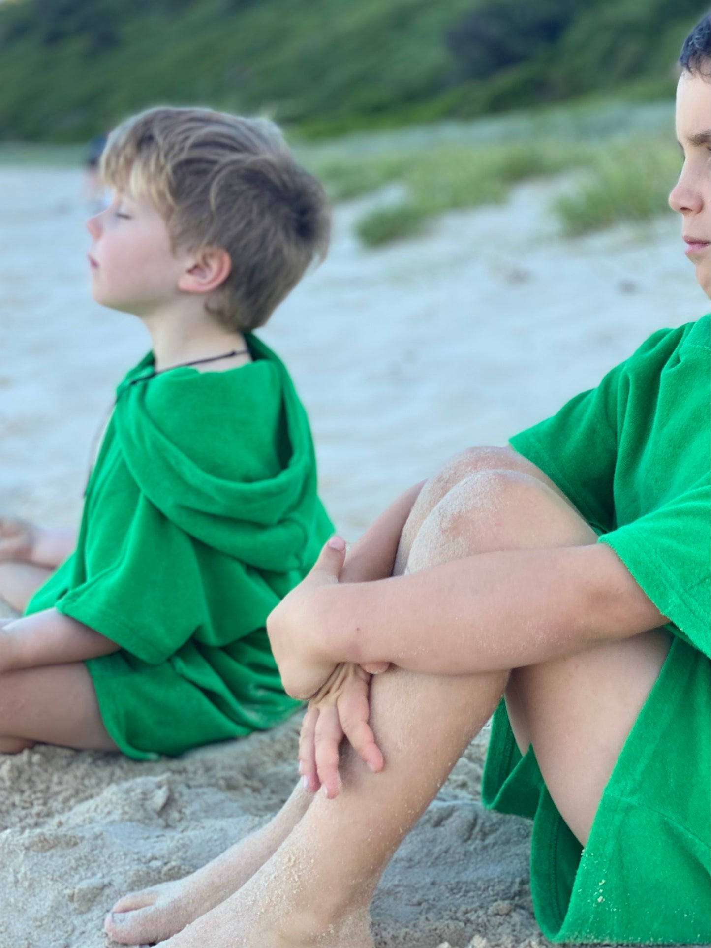 Terry Towel Rugii Set - Green