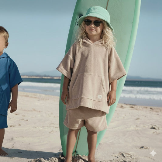 Terry Towel Rugii Set - Sand