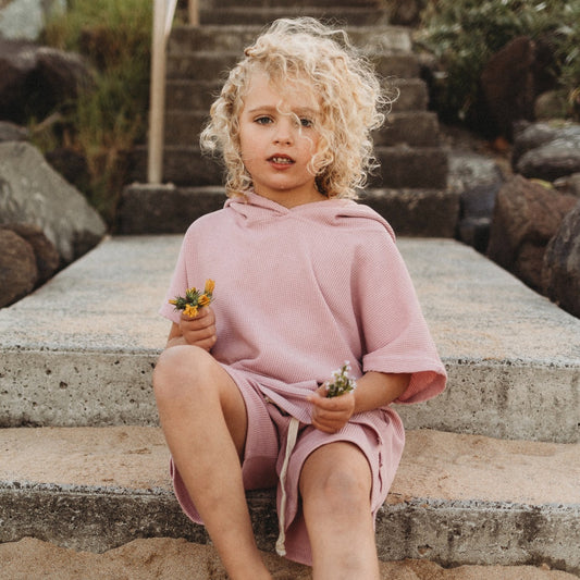 Grom in pink waffle Rugii